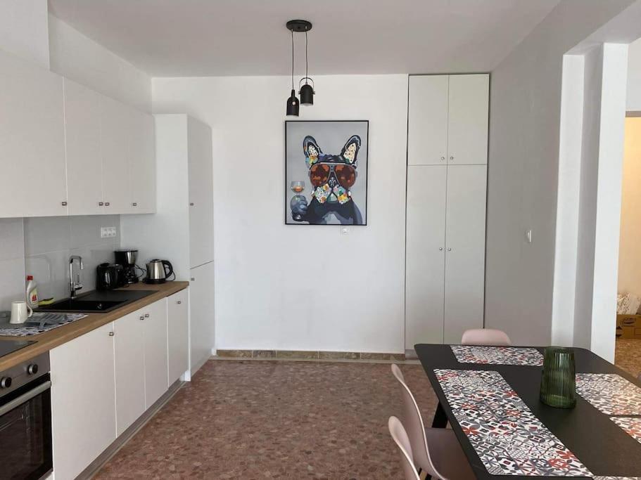 New! Flower Patio House 2 Bdr - Bbq - Wash Machine Апартаменты Лаврион